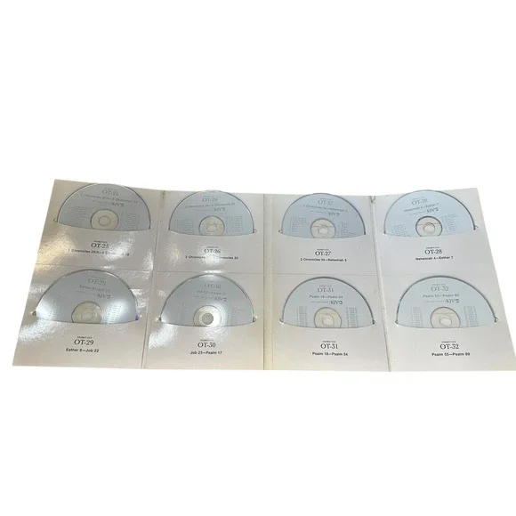 Zondervan KJV Audio Bible Dramatized Old Testament CD Box Set Incomplete - Picture 6 of 8